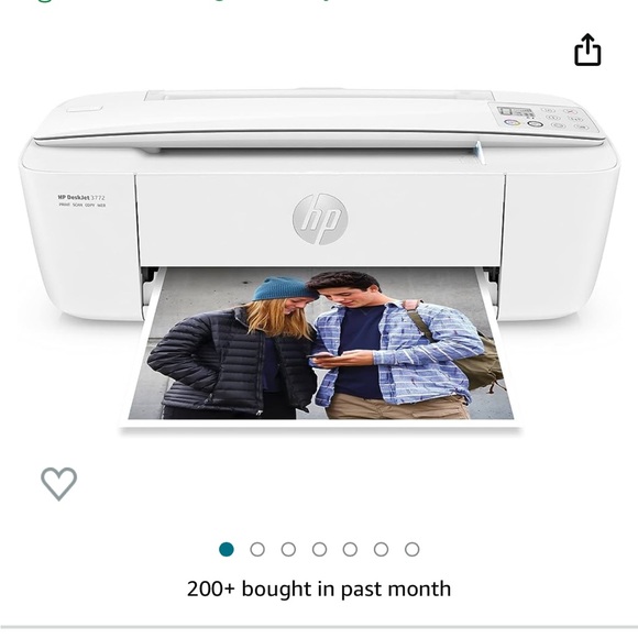 HP all in one wireless InkJet Printer 3772 - Picture 6 of 6